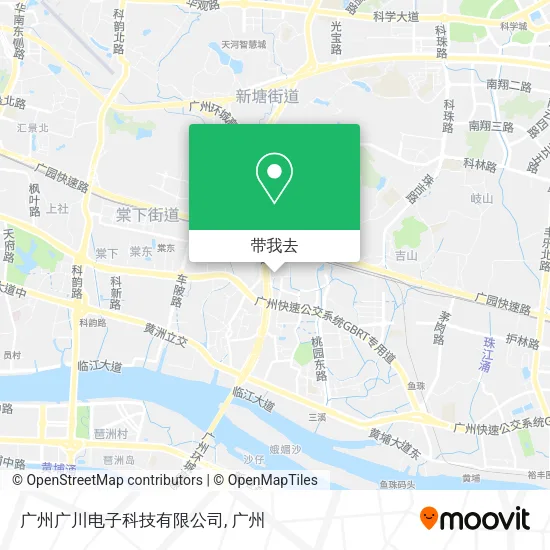 广州广川电子科技有限公司地图