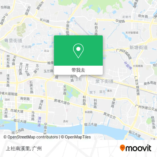 上社南溪里地图