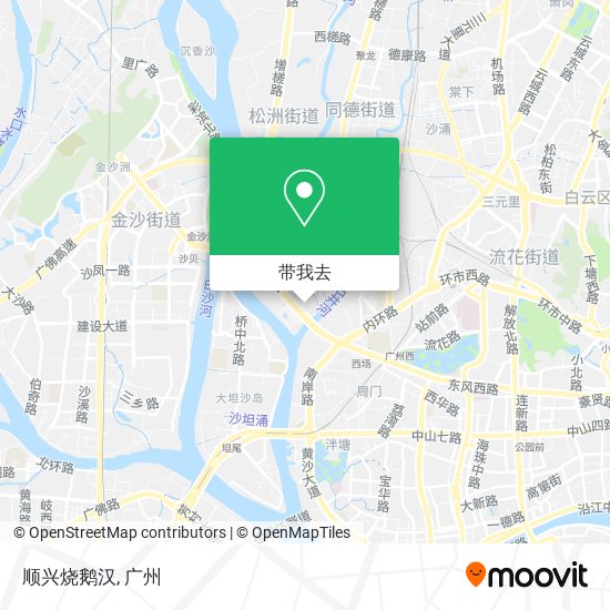 顺兴烧鹅汉地图