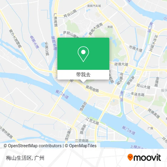 梅山生活区地图