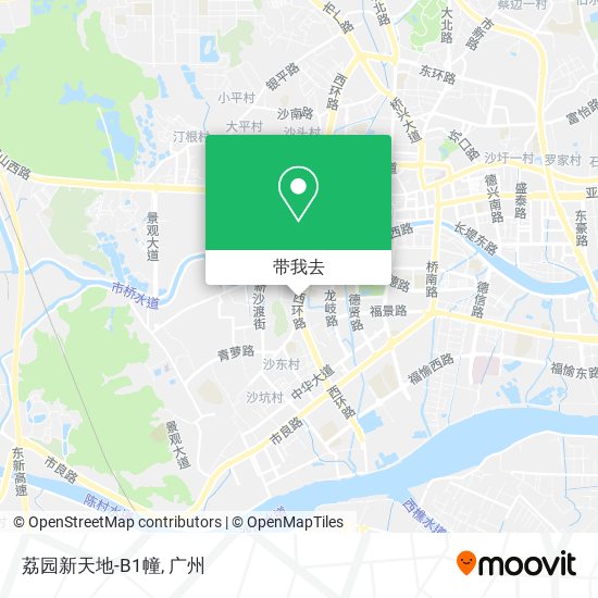 荔园新天地-B1幢地图