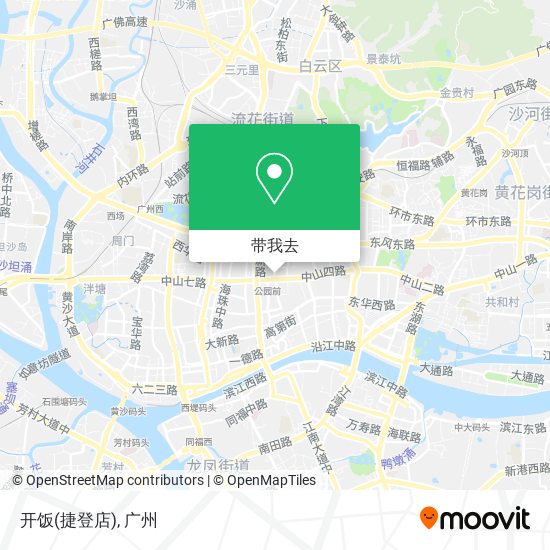 开饭(捷登店)地图