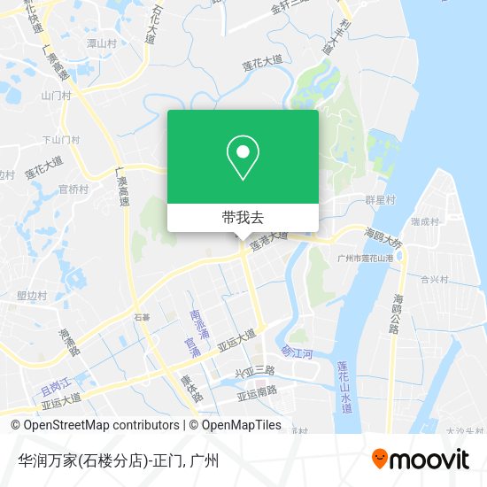 华润万家(石楼分店)-正门地图