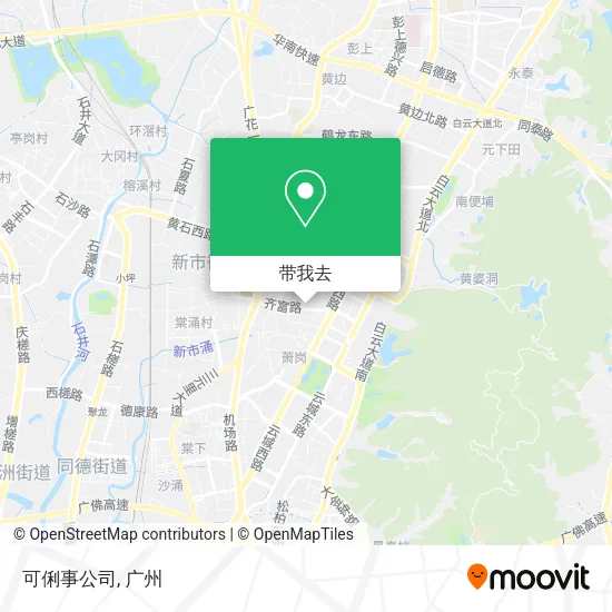 可俐事公司地图