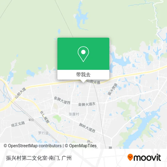 振兴村第二文化室-南门地图