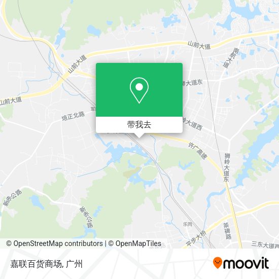 嘉联百货商场地图