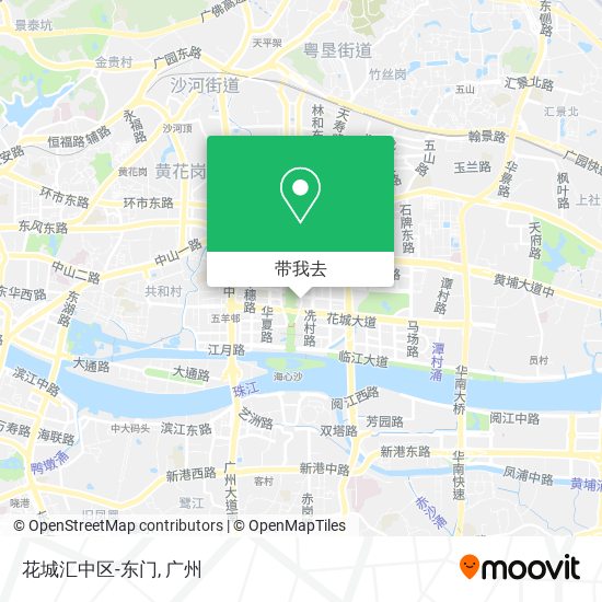 花城汇中区-东门地图