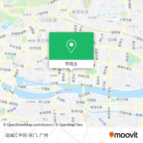 花城汇中区-东门地图