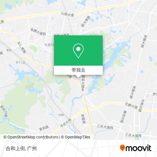 合和上街地图