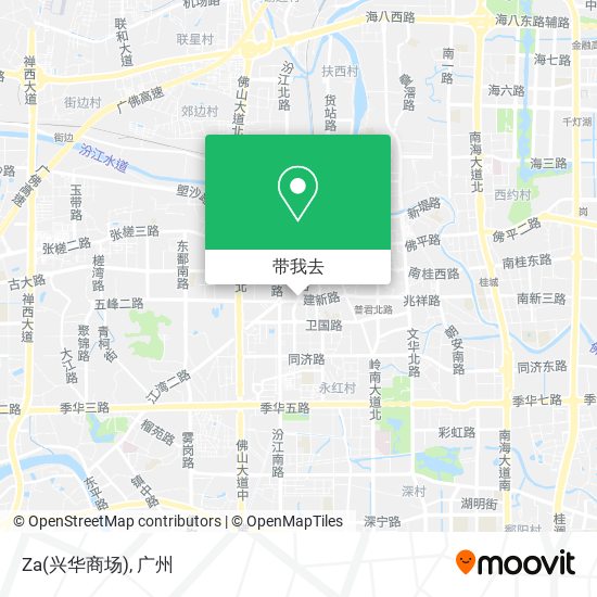 Za(兴华商场)地图