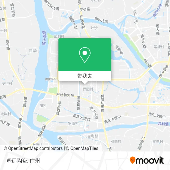 卓远陶瓷地图