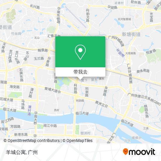羊城公寓地图