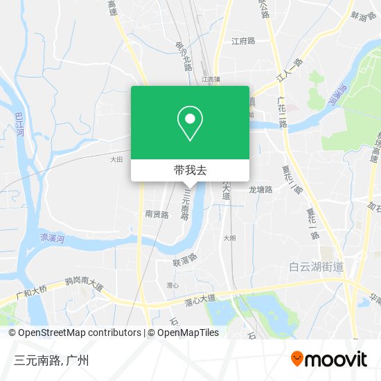 三元南路地图