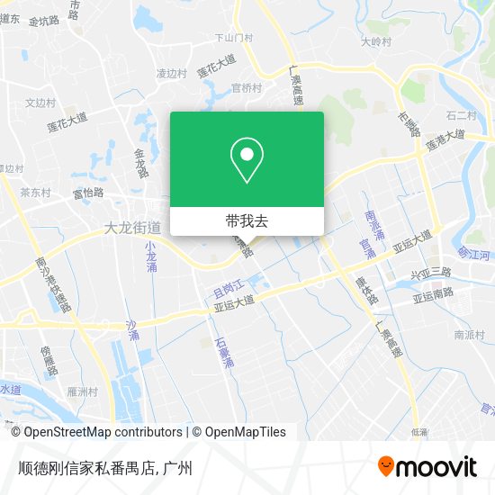 顺德刚信家私番禺店地图