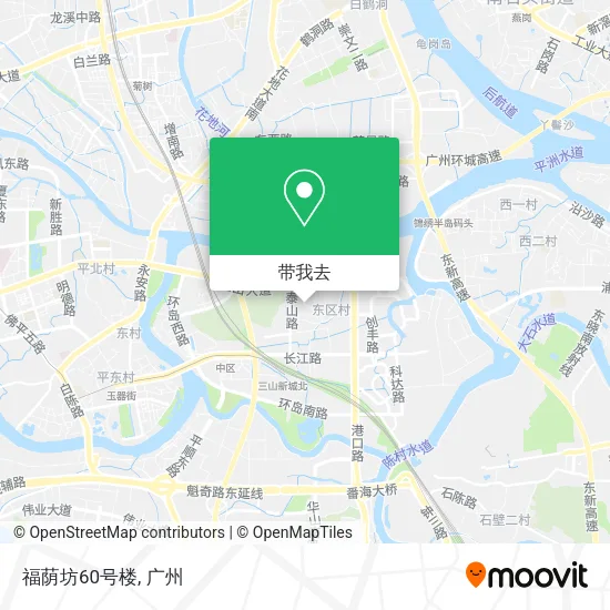 福荫坊60号楼地图