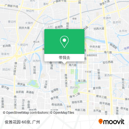 俊雅花园-60座地图