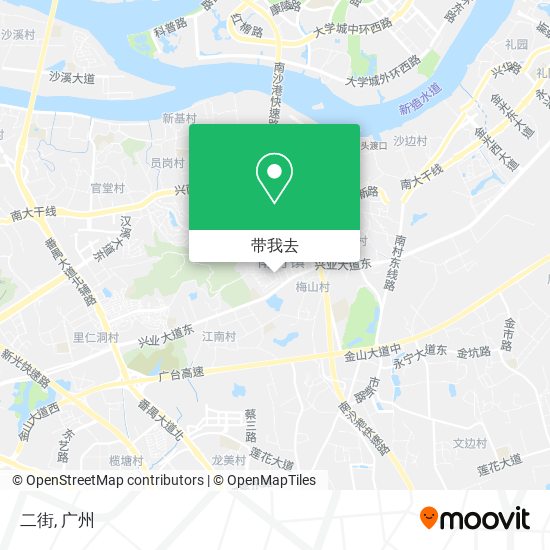 二街地图