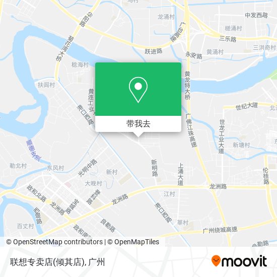 联想专卖店(倾其店)地图
