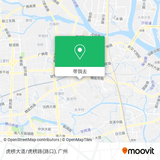 虎榜大道/虎榜路(路口)地图