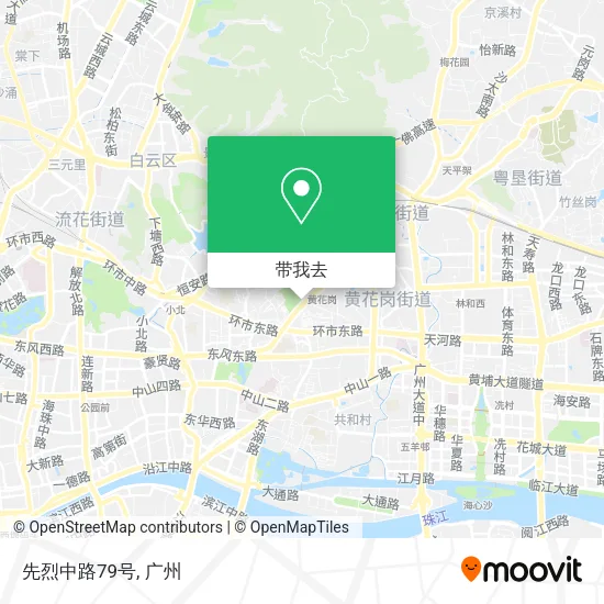 先烈中路79号地图