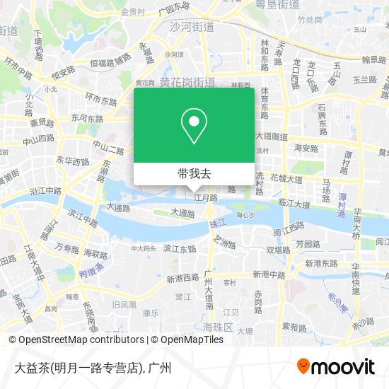 大益茶(明月一路专营店)地图