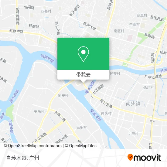 自玲木器地图