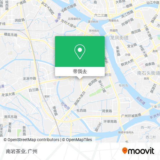南岩茶业地图