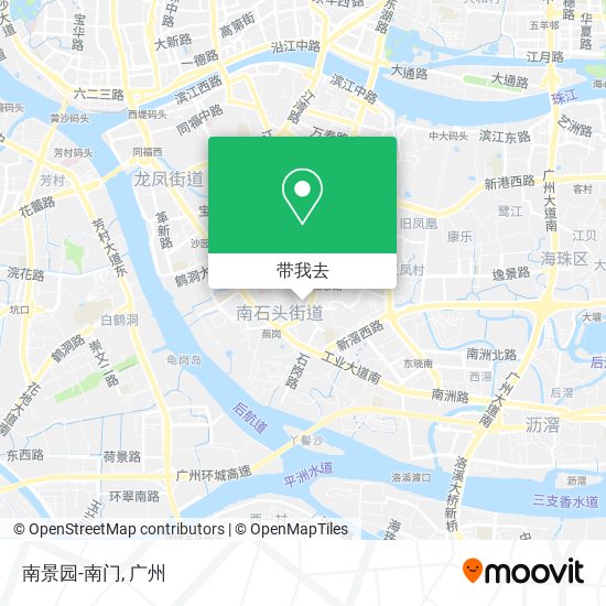 南景园-南门地图