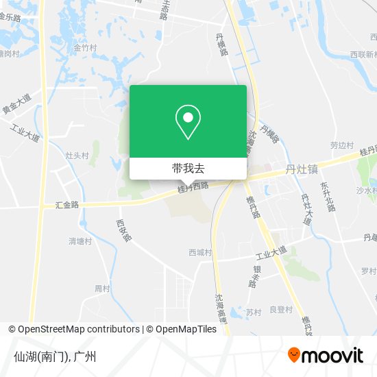 仙湖(南门)地图