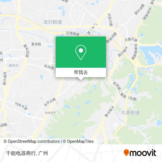 千能电器商行地图