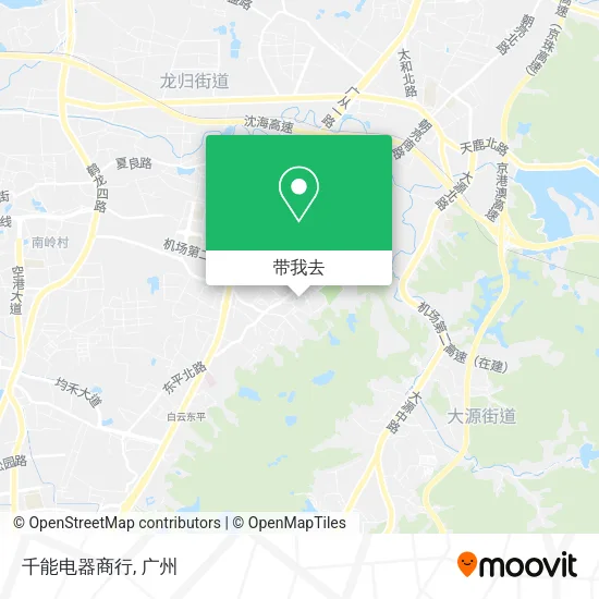 千能电器商行地图