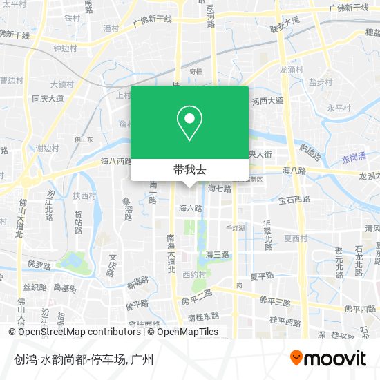 创鸿·水韵尚都-停车场地图