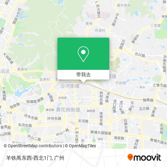 羊铁禺东西-西北1门地图