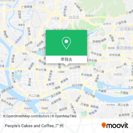 People's Cakes and Coffee地图