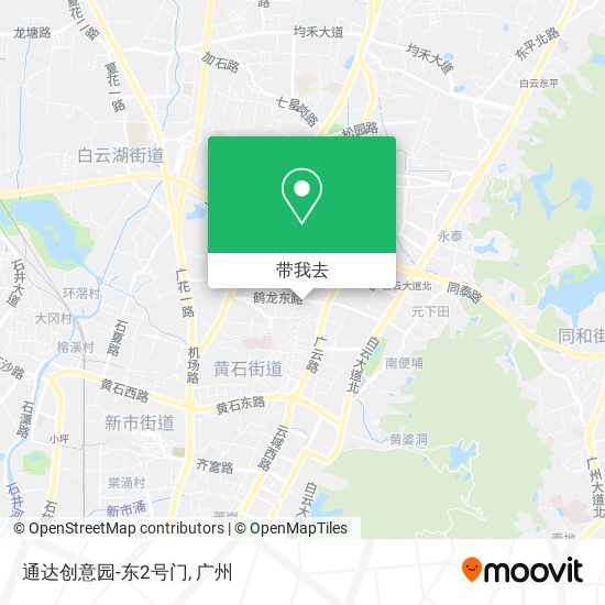 通达创意园-东2号门地图