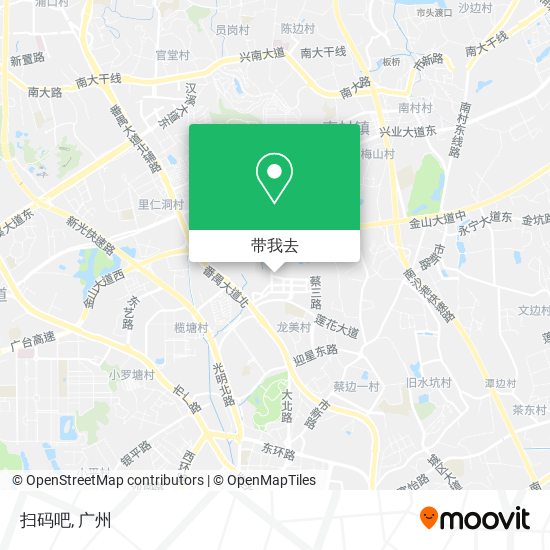 扫码吧地图