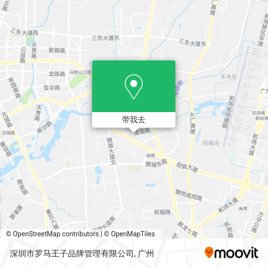 深圳市罗马王子品牌管理有限公司地图