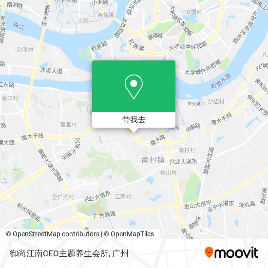 御尚江南CEO主题养生会所地图