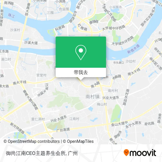 御尚江南CEO主题养生会所地图