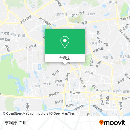 亨利行地图