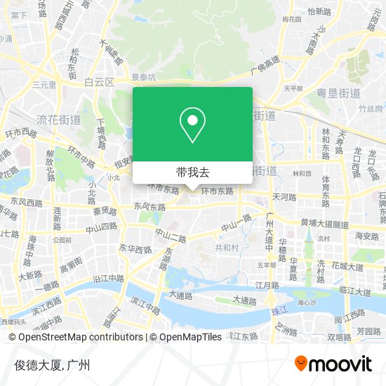俊德大厦地图