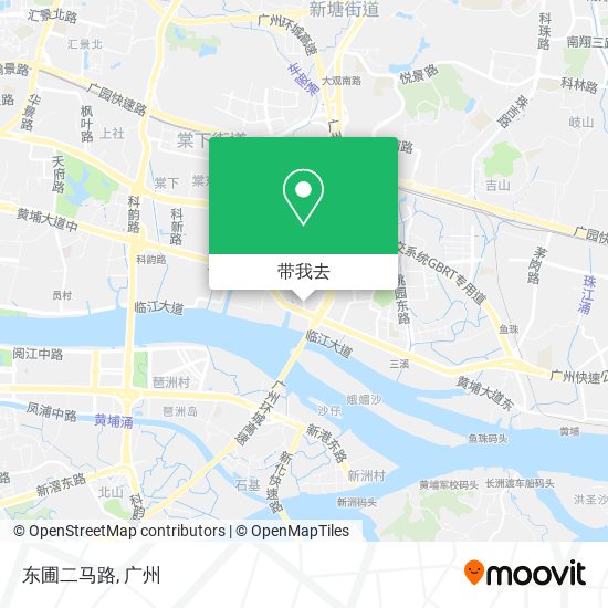 东圃二马路地图