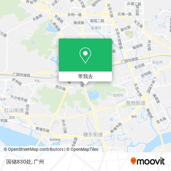 国储830处地图