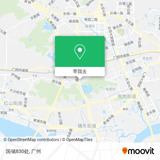 国储830处地图