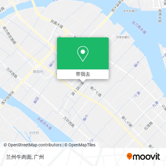 兰州牛肉面地图