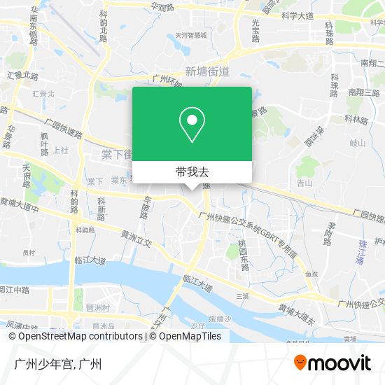 广州少年宫地图