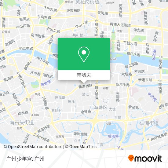 广州少年宫地图
