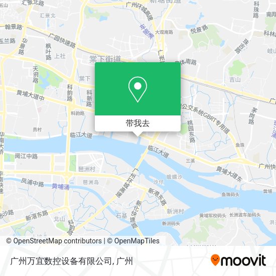 广州万宜数控设备有限公司地图