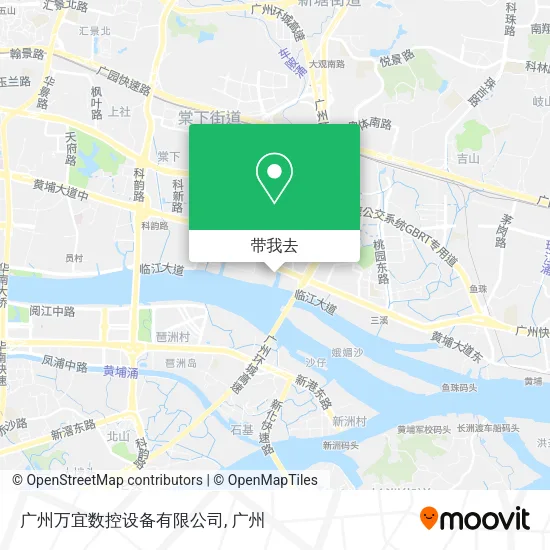广州万宜数控设备有限公司地图
