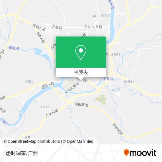 悉时调茶地图
